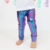 Toddler Girl Mermaid Leggings